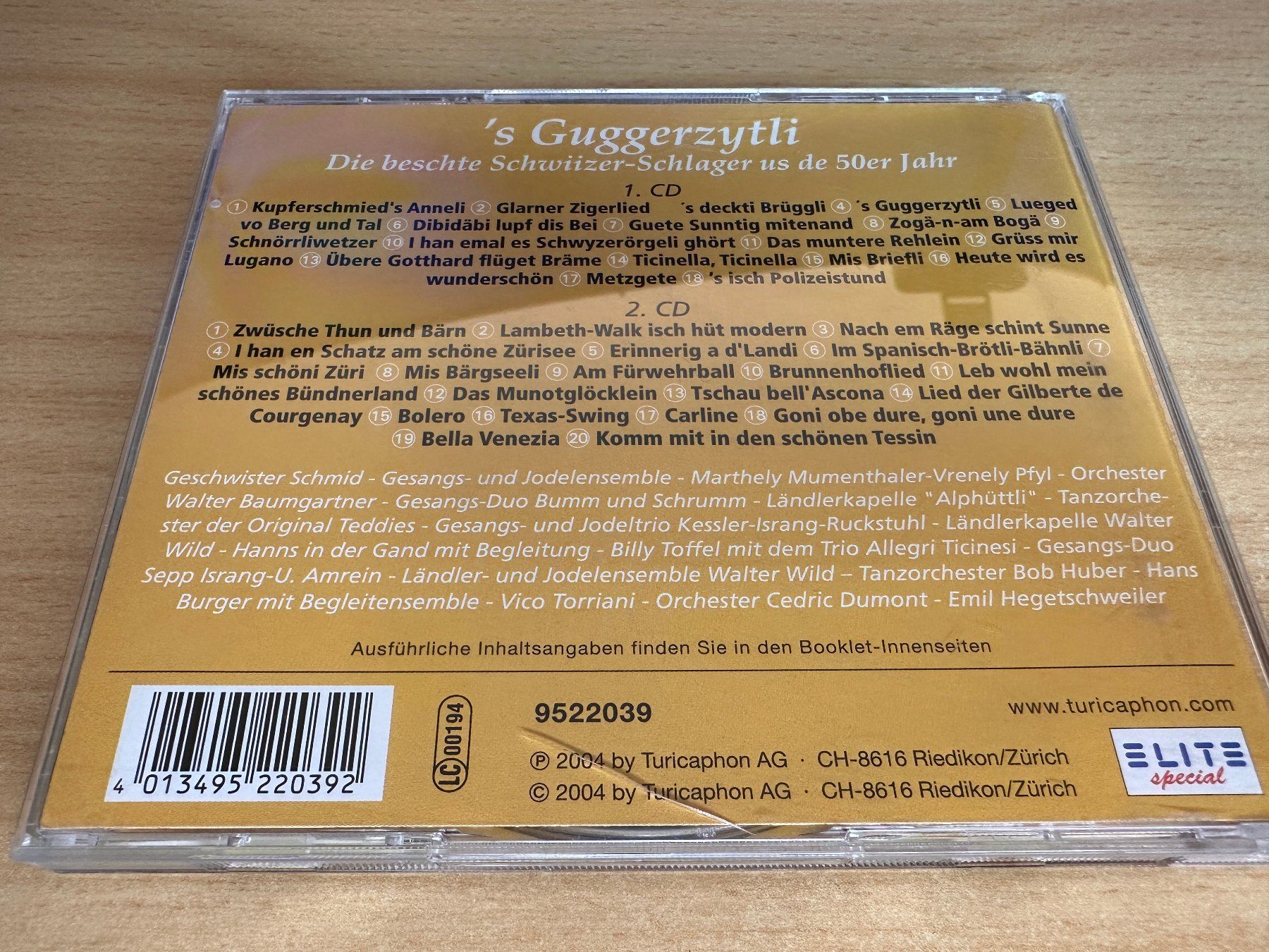 CD: Various – 's Guggerzytli - 2 CD – Usato da Rikon im Tösstal venduto da Alpenmutz 1