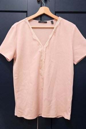 Top with Lace Detail, Size M