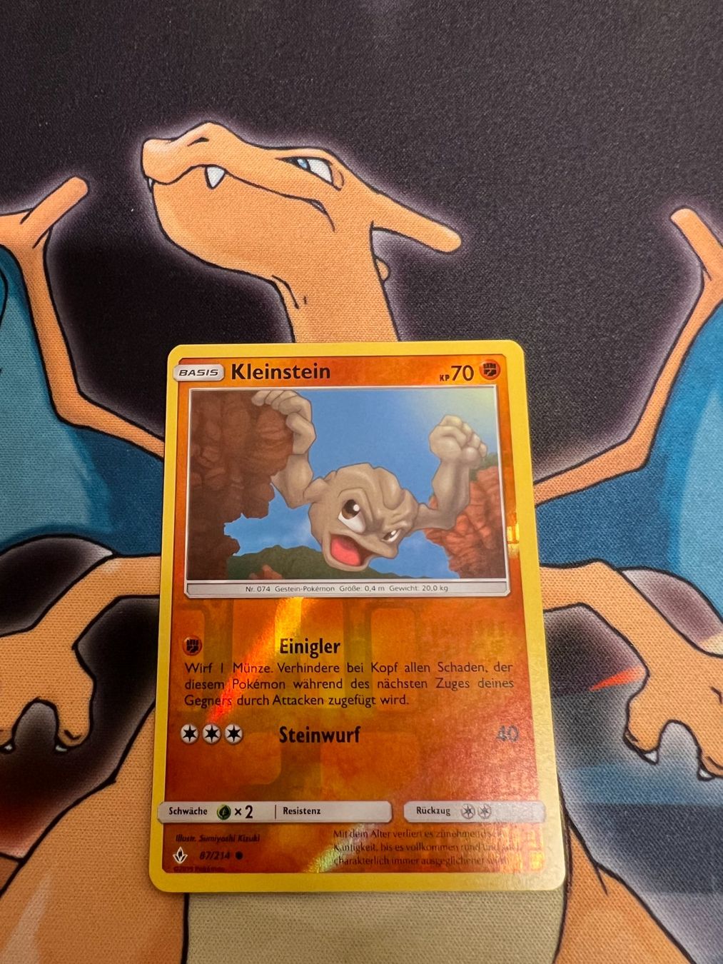 Pokémon Sammelbilder & Trading cards: Kleinstein (UNB 87) - Reverse Holo - Unbroken Bonds – Neu (gemäss Beschreibung) aus Bülach von Pfrenzel