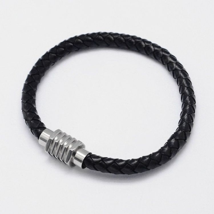 Trollbeads Damen-Armband, Leder, braun, ohne Verschluss, 41 cm