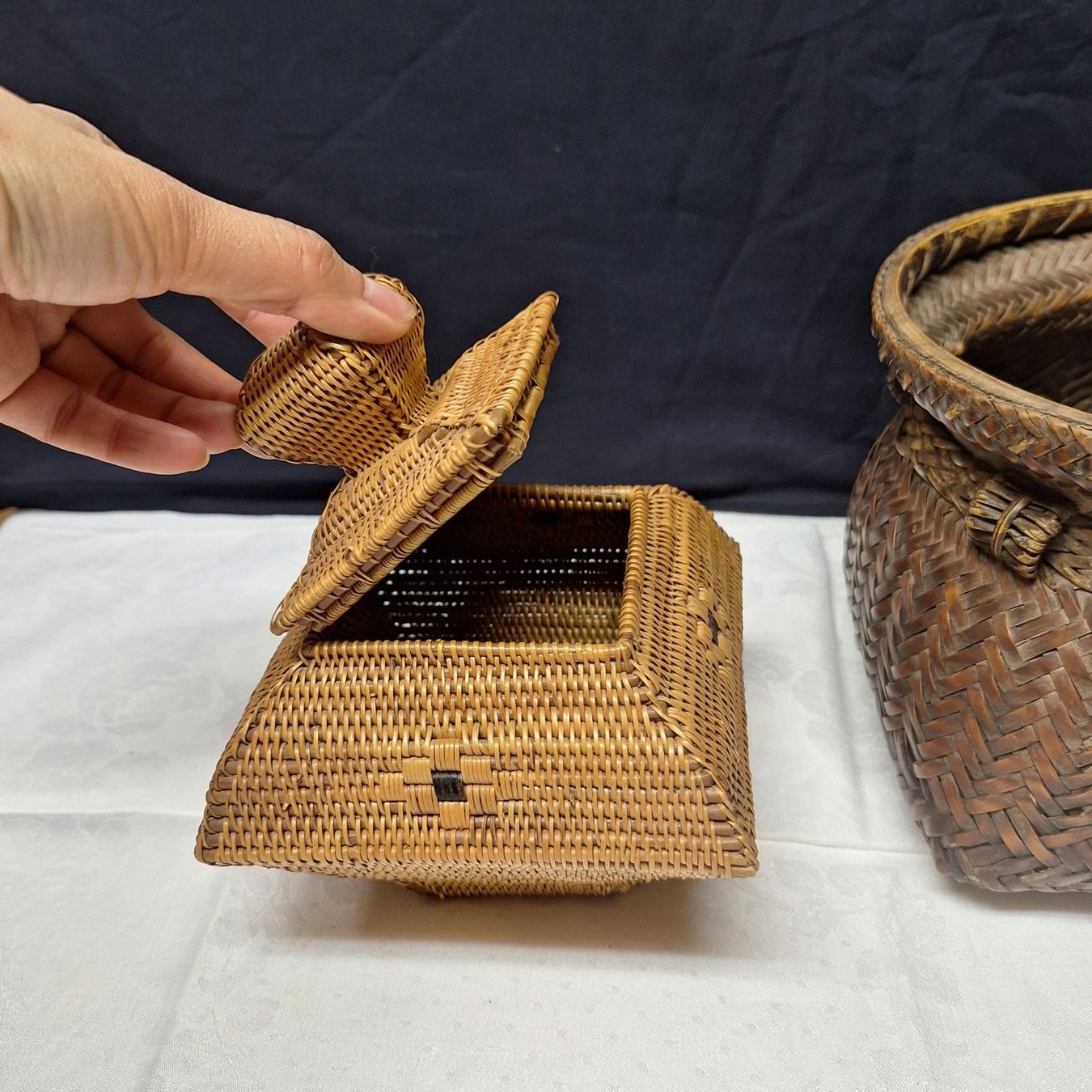 Altro in Antiquarato & Arte: Korbware aus Asien, Bali, Philippinen, Körbe, Flechtware – Usato da Winterthur venduto da Goldpipau 2