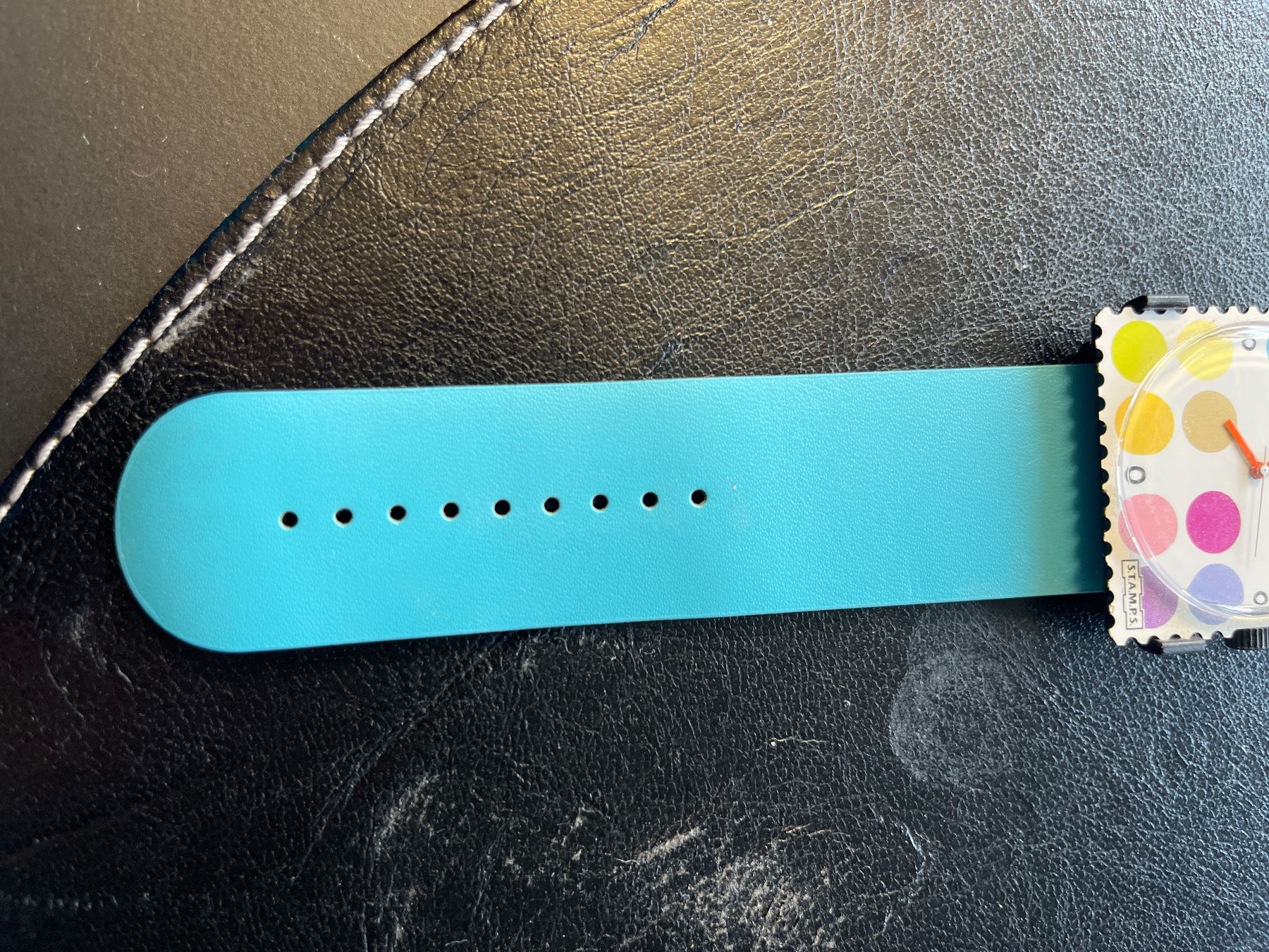 Bracciali & Braccialetti: Uhr - Post Design - Sommerlich Türkis – Usato da Benken SG venduto da wingwinj 3