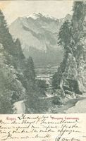 Taminaweg - Ausgang + 1902
