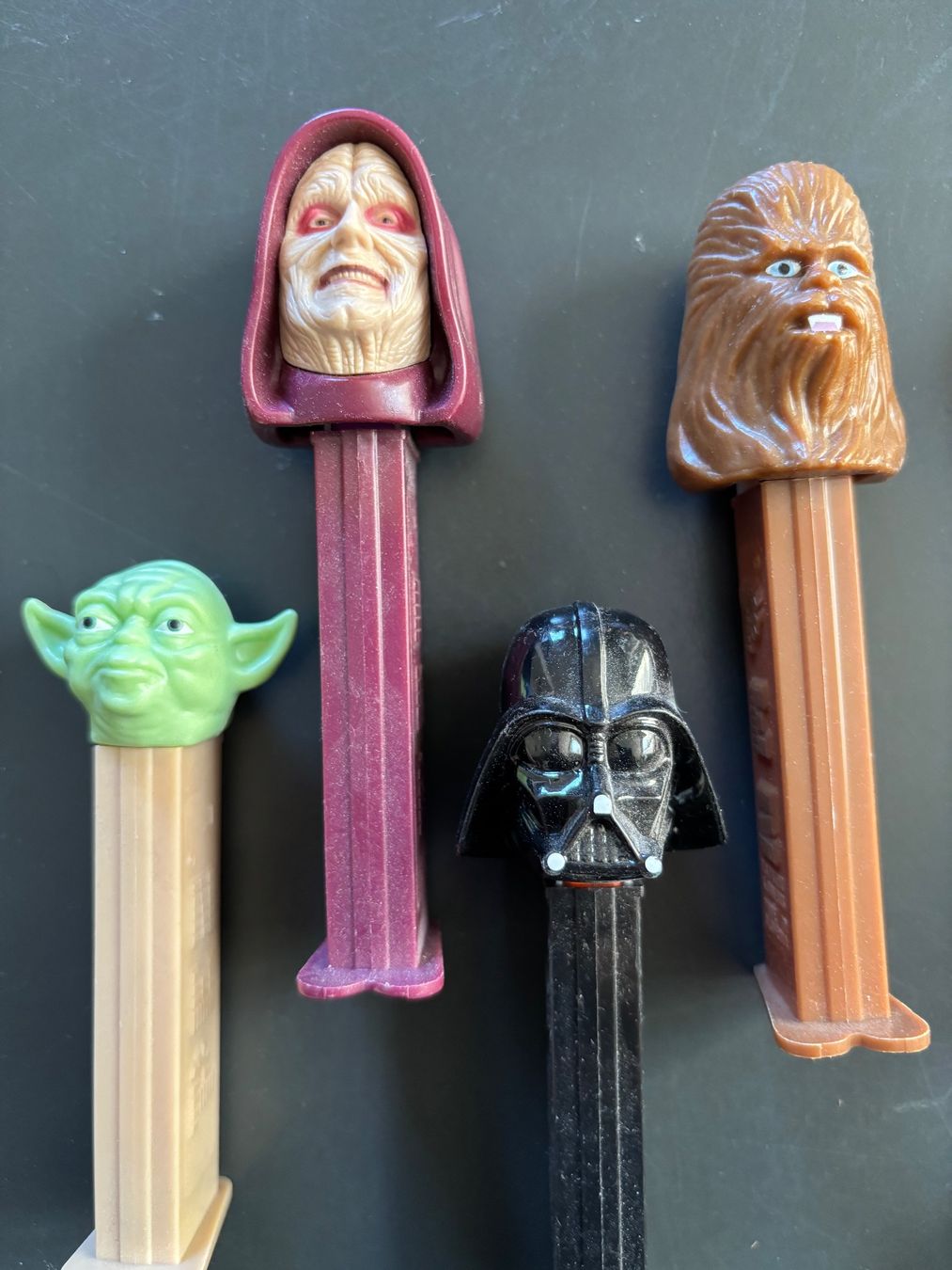 Star Wars Statuette: 8 PEZ-Spender, Star Wars – Usato da Stans venduto da Abukadnezar 1