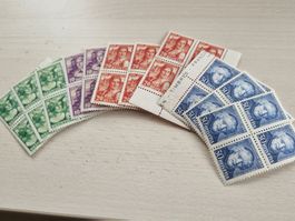 PJ 4er Blöcke 1933 postfrisch**
