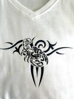 T‘Shirt mit Skorpionmotiv Gr. S (Unisex)