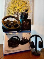 Logitech G923 + Shifter + Next Level Racing GT + Headset OVP