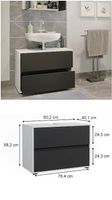 Waschbeckenunterschrank
1Jahr alt
60.- 