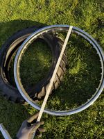 Motorrad Felge und Reifen