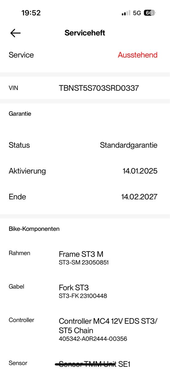 Stromer Biciclette: Stromer ST3, Gr. M, 45 km/h, mit Garantie bis 14.02.27 – Usato da Biel/Bienne venduto da dalbotex 8