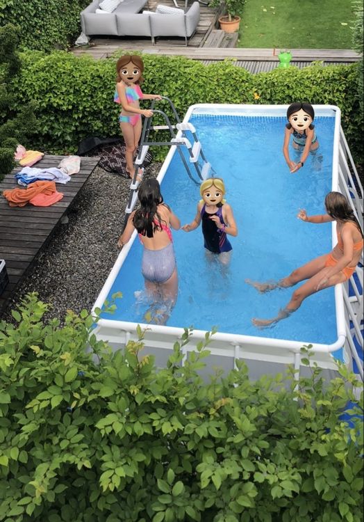 Intex Frame Pool Set: Familien Pool 4x2x1, komplett 3