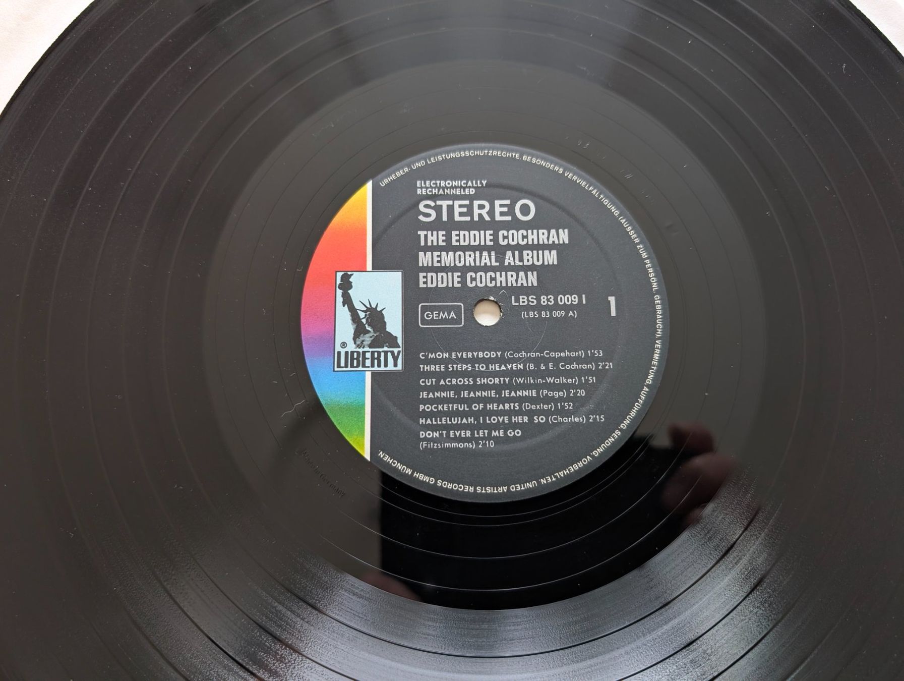 Schallplatten: 2 x Eddie Cochran – Gebraucht aus Ebikon von soundundvielfalt 7