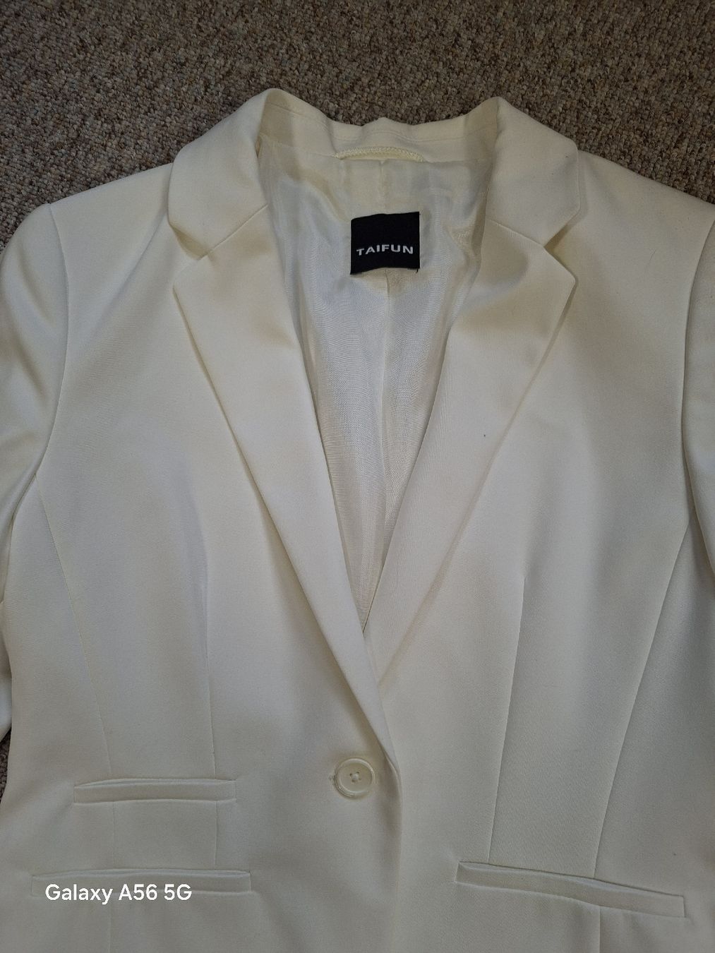 Taifun Jacken: Taifun Blazer weiss klassisch Gr.36 – Gebraucht aus Dübendorf von kayah33 1
