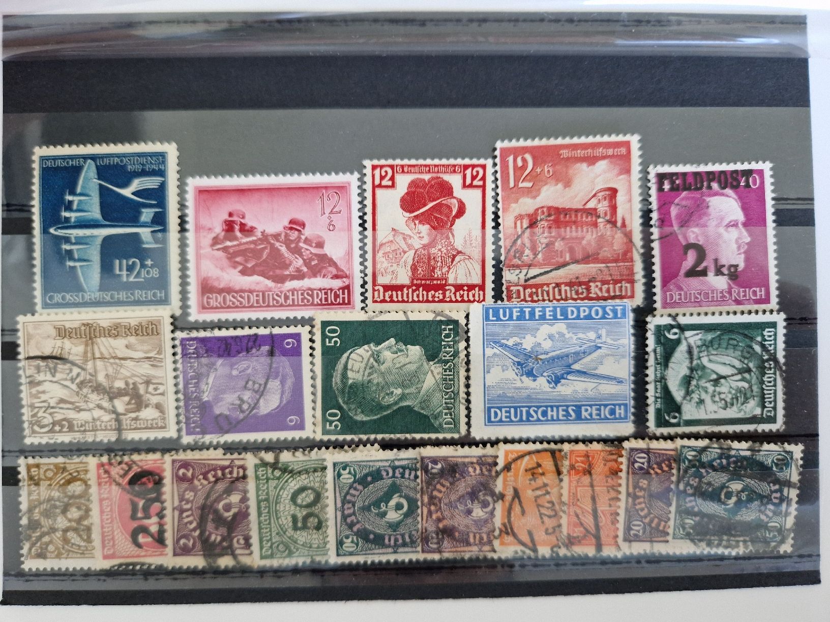 Tutti i francobolli: Deutsches Reich Briefmarken – Usato da St. Gallen venduto da Enrico_SG