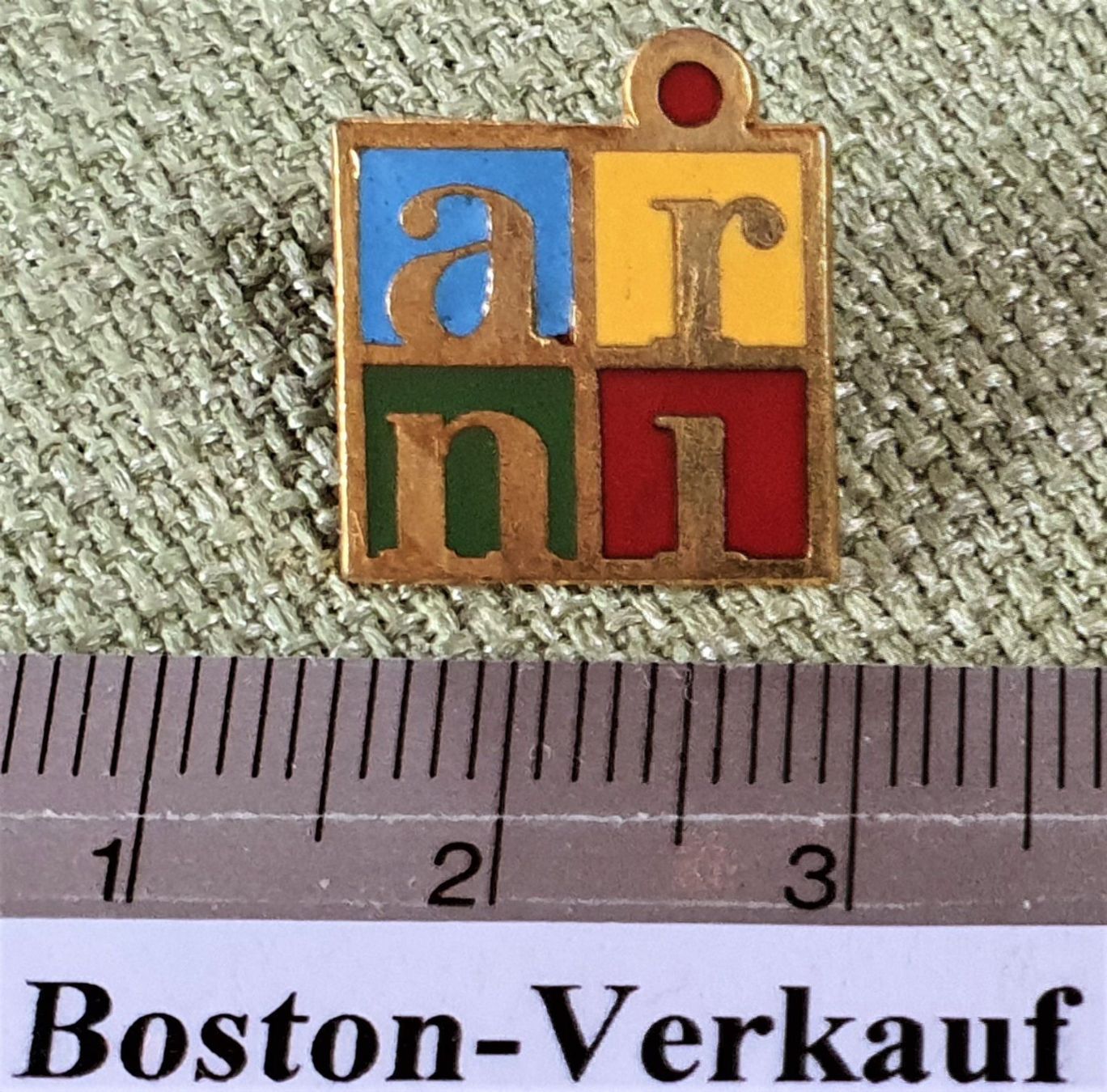 Plaketten & Abzeichen: D738 - Pin Chocolats Arni von Coop – Gebraucht aus Reinach BL von Boston-Verkauf 1