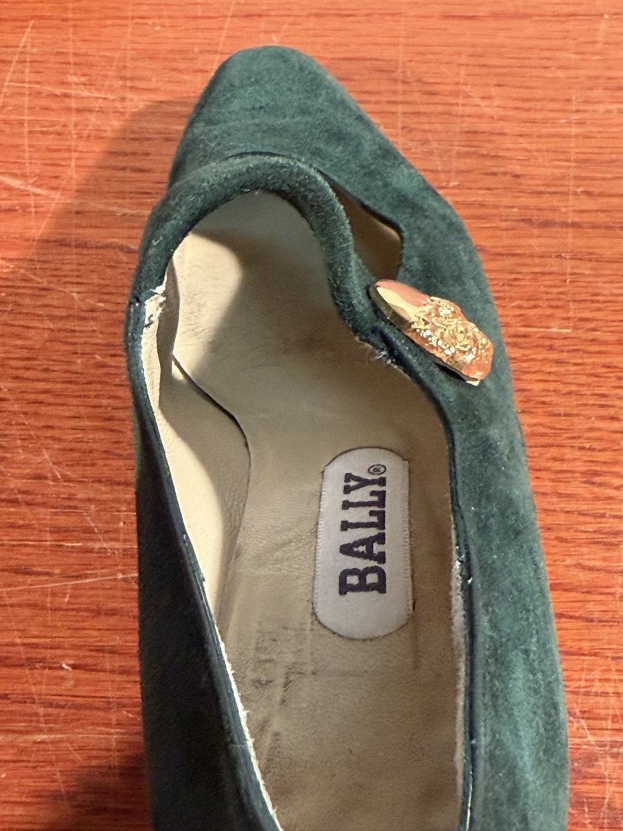 Bally Scarpe da donna: Chic Dark Green Suede Bally Pumps  – Usato da Lausanne venduto da vas_cdb2 8