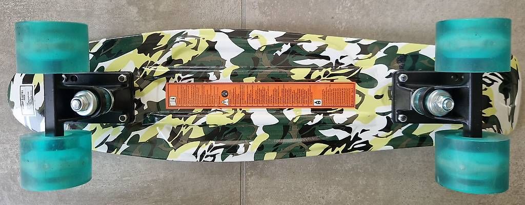 Skateboards: Kinder Skateboard Schildkröt – Nuovo (secondo la descrizione) da Lyss venduto da vkhacharia 3