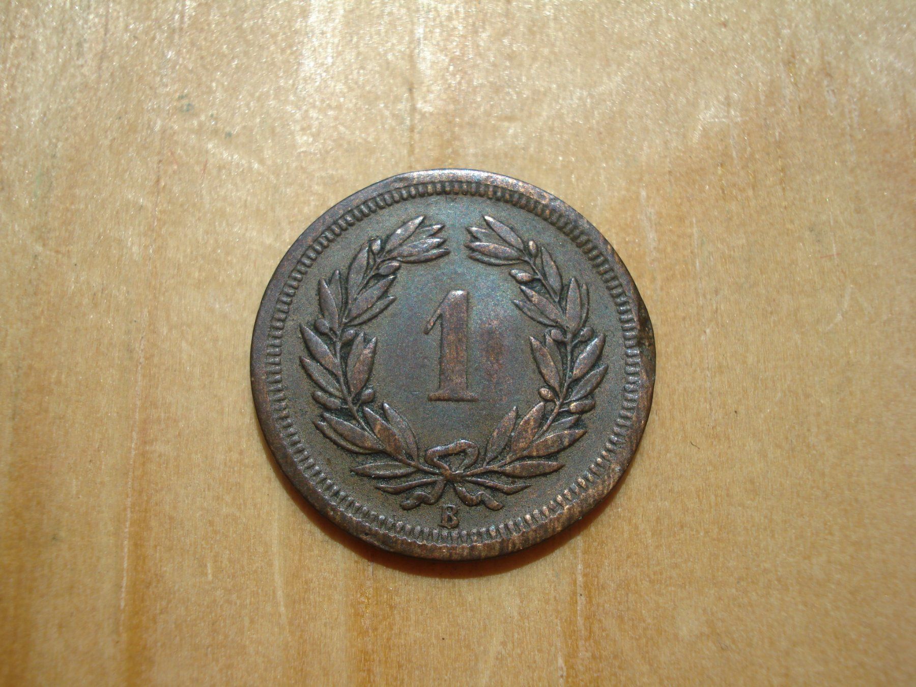 Tutti le monete: (N°5) 1 Rappen 1855 – Usato da Erlach venduto da Net-Coins 1