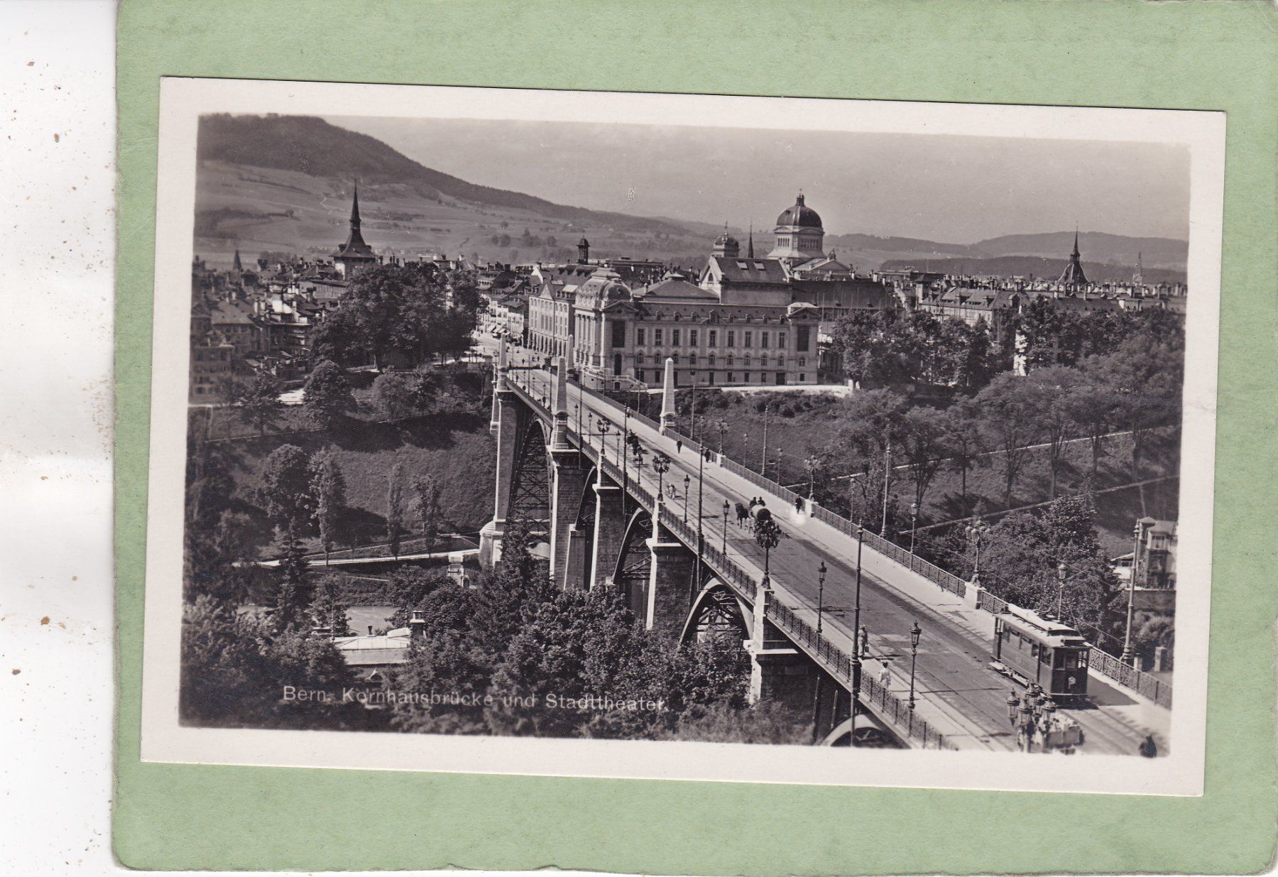 Ansichtskarten: Bern Kornhausbrücke und Stadttheater – Gebraucht aus Herisau von Lisegrat2008