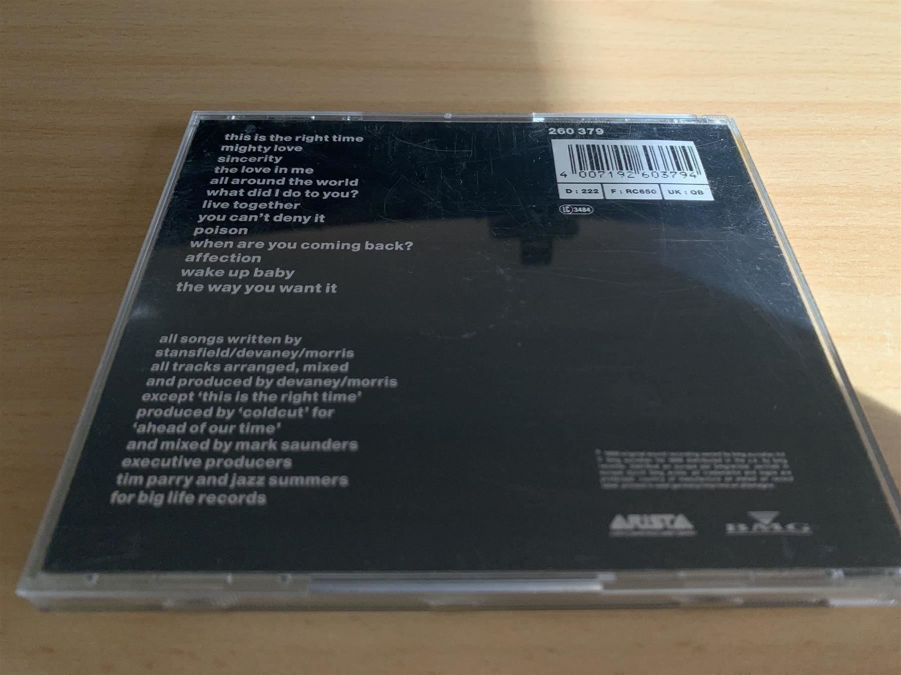 CD: Lisa Stansfield – Affection – Usato da Rikon im Tösstal venduto da Alpenmutz 1