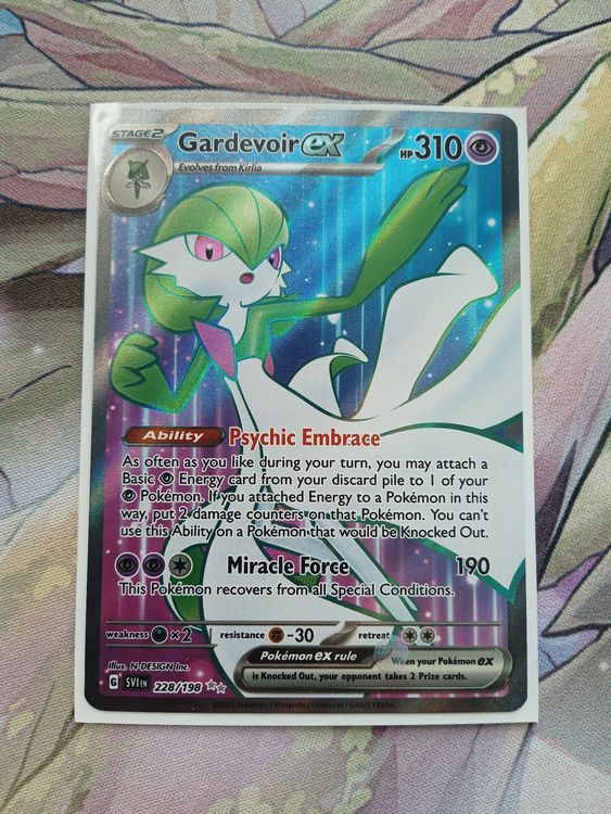 Gardevoir ex Full Art Scarlet & Violet Acheter sur Ricardo
