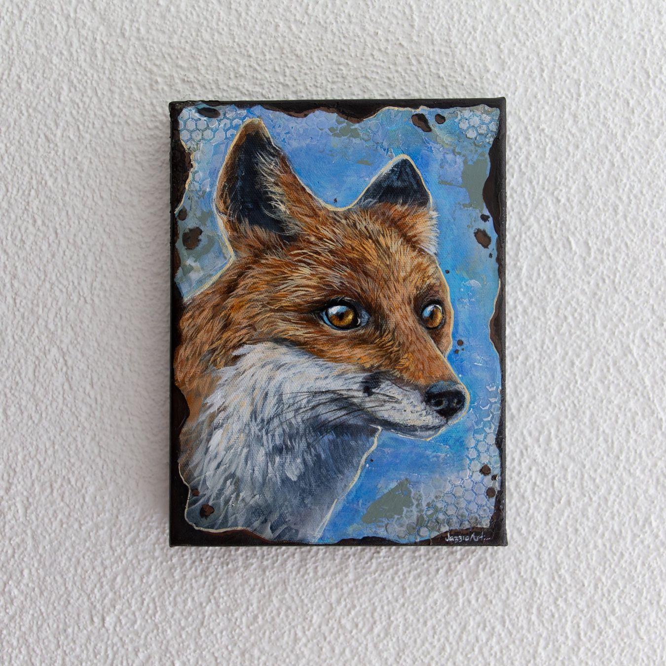 Dipinti: Fuchs Acrylbild – Handgemalt, Einzigartiges Unikat – Nuovo (secondo la descrizione) da Therwil venduto da Jazzio_Art 1