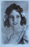 Julie Suedo (1902-1978) Schauspielerin - Autogramm