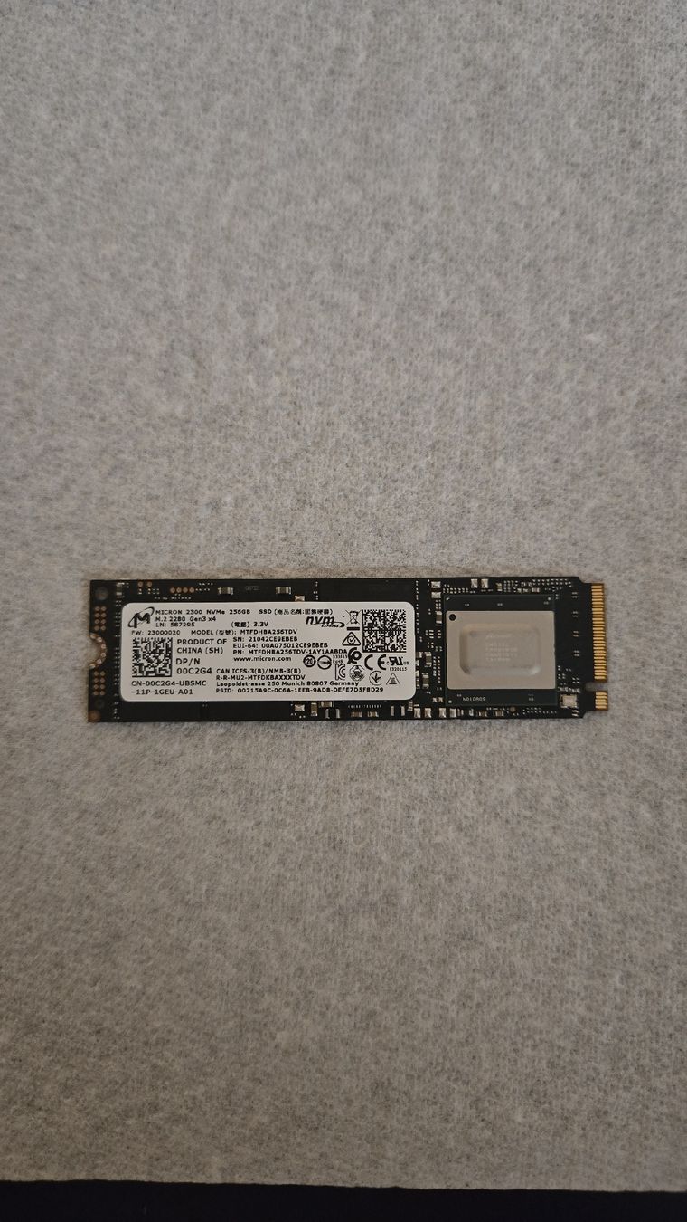 Speicherkarten: M.2 SSD 256gb – Gebraucht aus Kloten von Cyrill_King