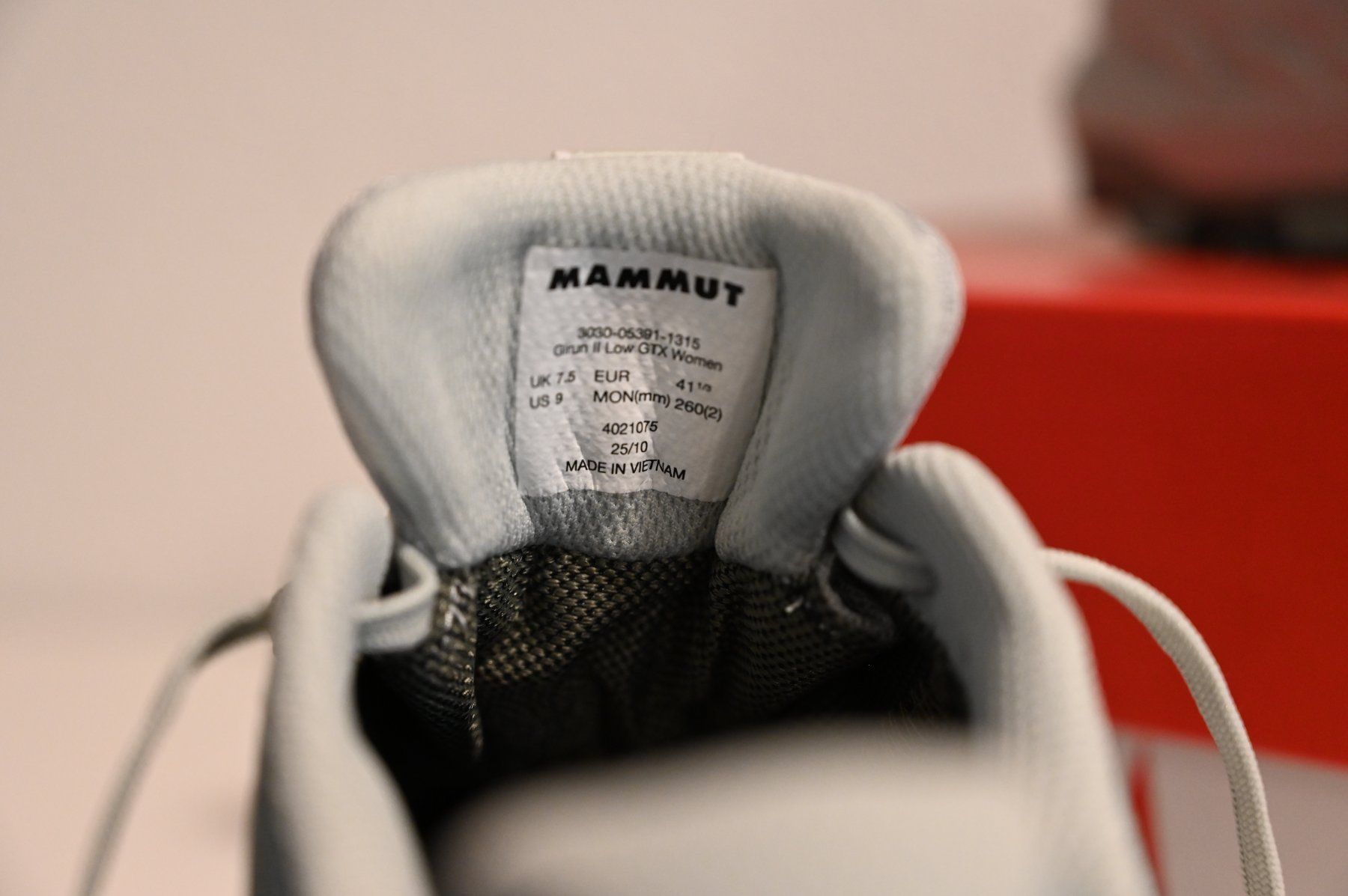 Mammut Scarpe da donna: Trekkingschuhe Mammut Gr. 41 1/3 – Nuovo e nell'imballaggio originale da Reichenbach i. K. venduto da Dani16 3