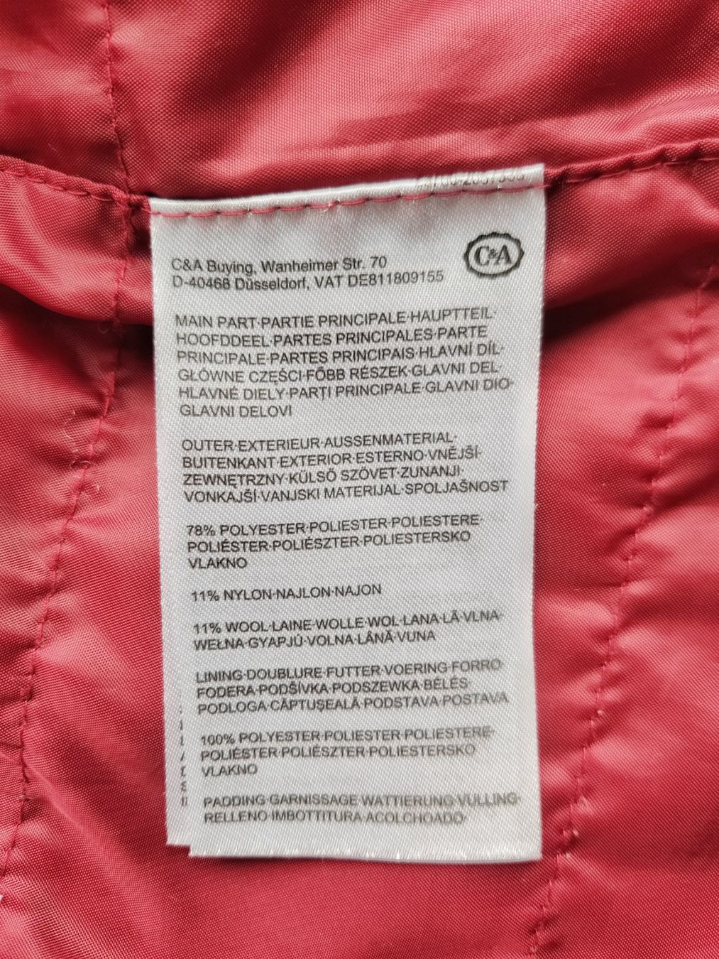 C&A Vestes & Manteaux: Winterjacke Grösse 110 – D'occasion à Wallisellen par Taurusit 1