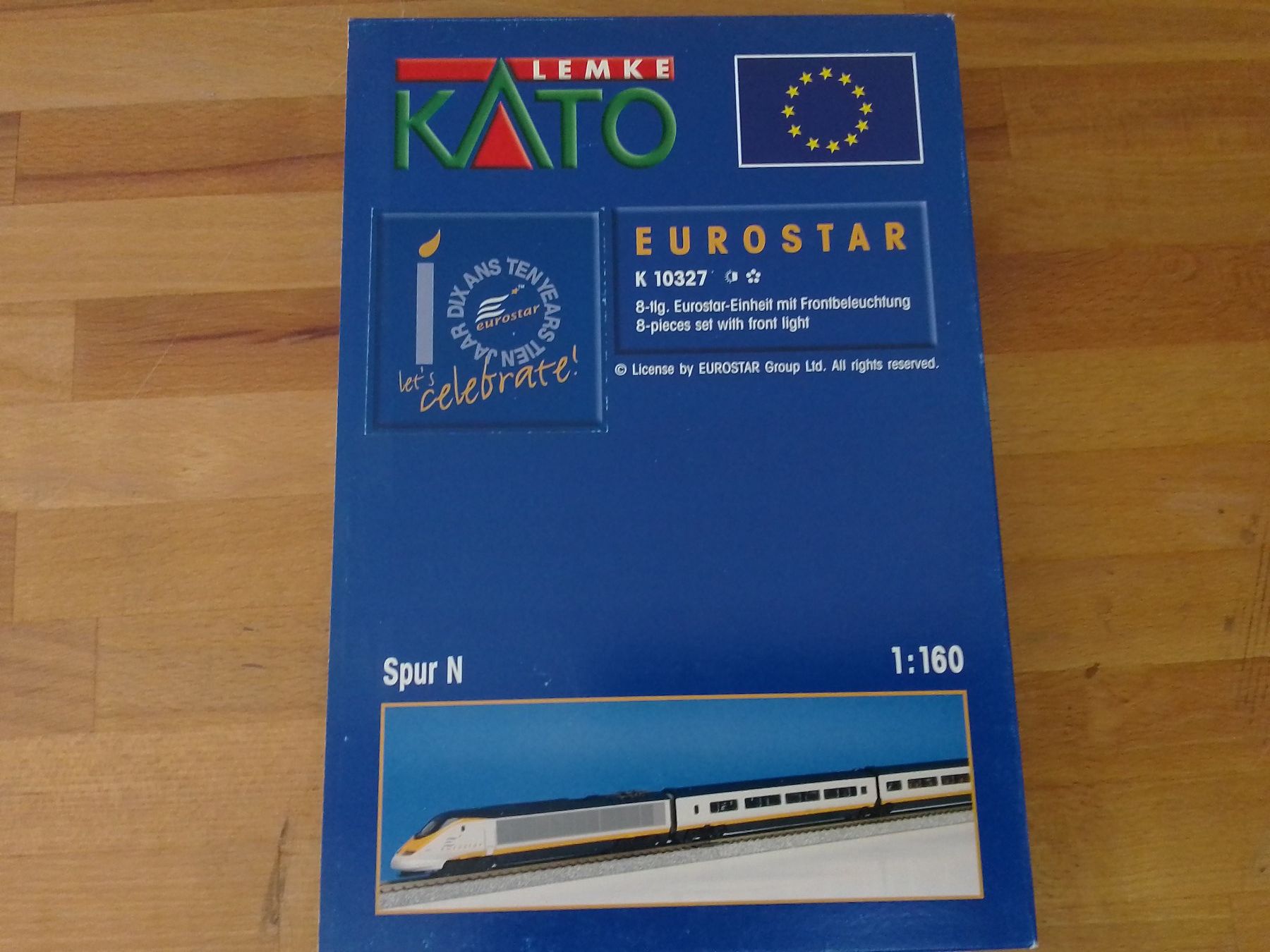 Kato Modellini di ferrovie: Zug-Einheit Kato "Eurostar" – Usato da Zollikofen venduto da Noak 4