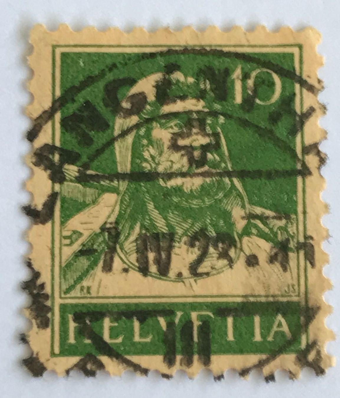 Tutti i francobolli: Nr.153 mit Vollstempel Langenthal – Usato da Aarau venduto da Billa007