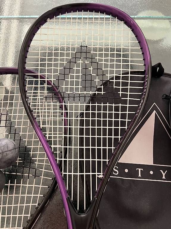 Racchette: Zwei Squash Schläger , STYX, mit Tasche – Usato da Allschwil venduto da Hesch13 2