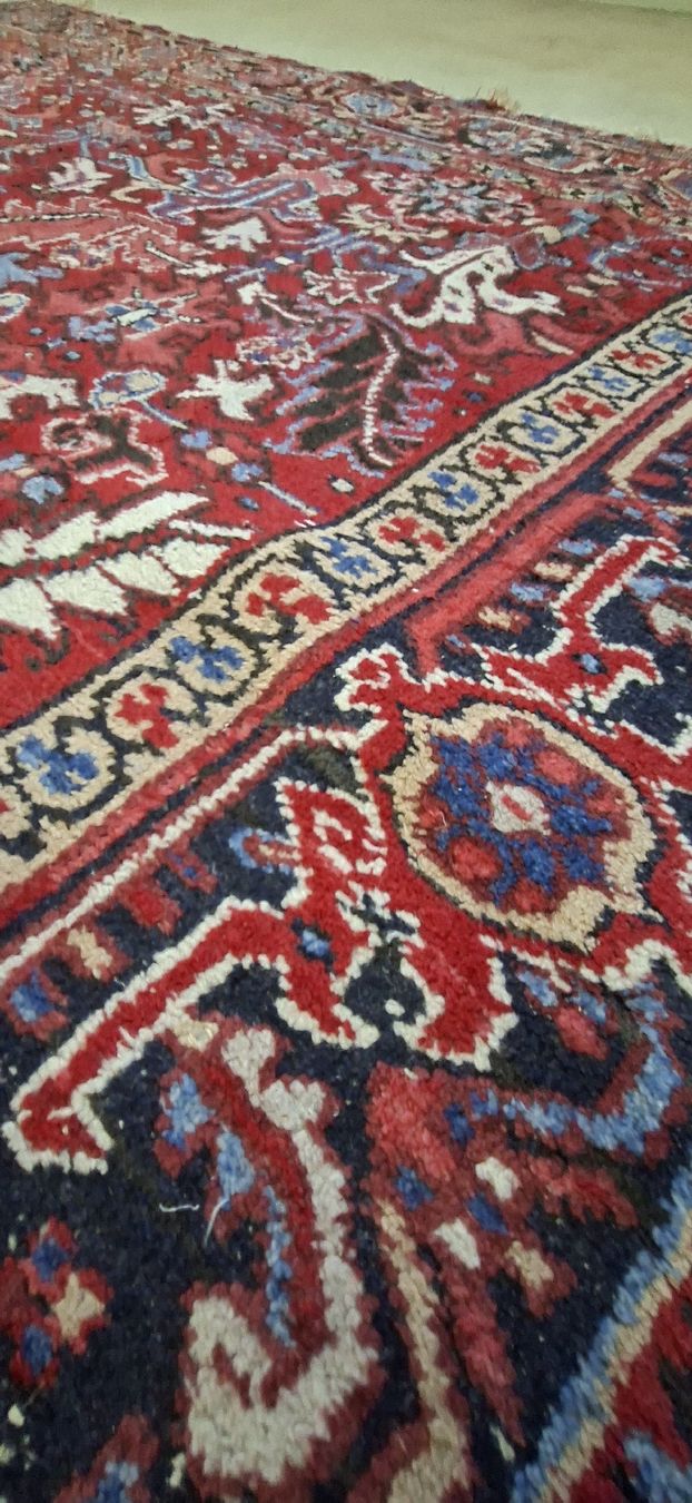Tappeti: Perserteppich, rot gemustert, traditionell, Vintage Look – Usato da Dübendorf venduto da Babyl2945 3