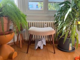 2 Hocker im Retro Design aus den 50er Jahren