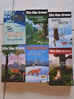 Rita Mae Brown Kriminalromane 6 Stück gebraucht