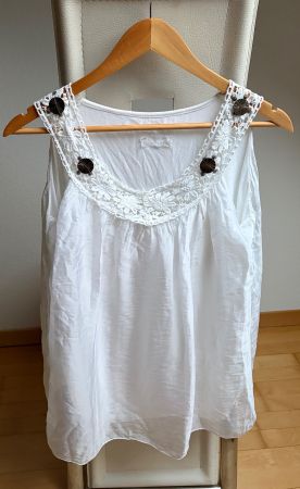 Made in Italy Bluse mit Seide Gr.M