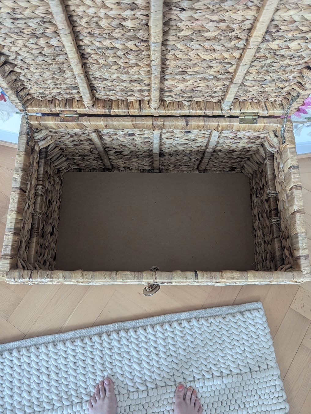 Truhen: Chest storage box woven – Gebraucht aus Zürich von acc_m6jp 5