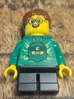 lego figurine city Boy - Green Ninjago Hoodie, Black Short