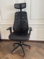 Bürostuhl IKEA MATCHSPEL Netzstoff schwarz guter Zustand