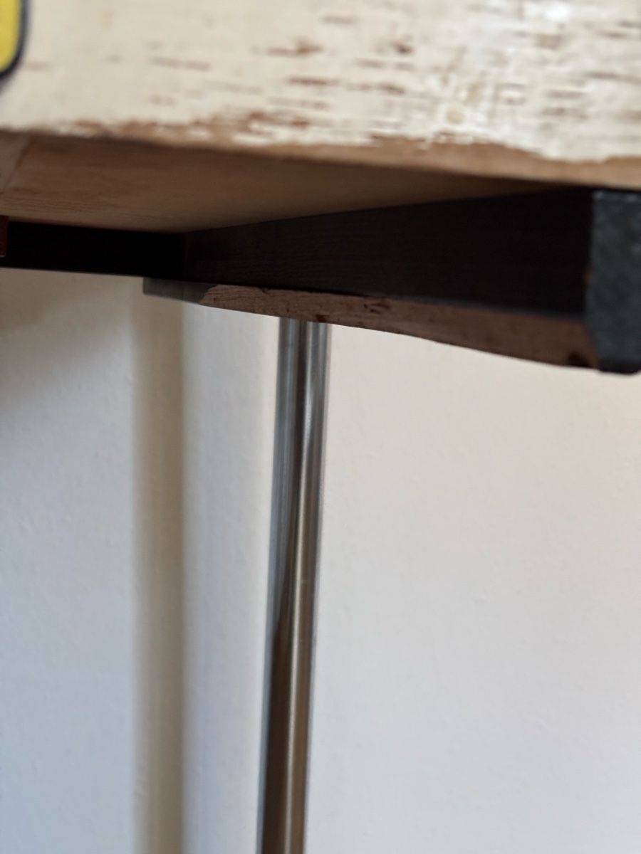 Tables: Table jaune en formica – D'occasion à Bern par Bubbleblee 3