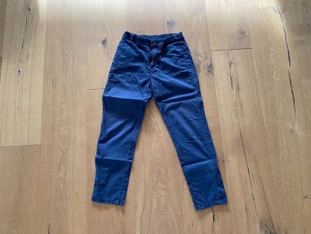 Chinohose, H&M, dunkelblau,  Gr. 134