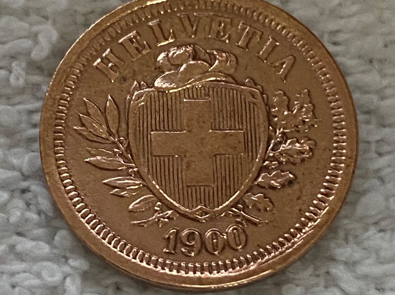 Tutti le monete: 1 centime/Rappen 1900 – Usato da Nyon venduto da Ilmi09