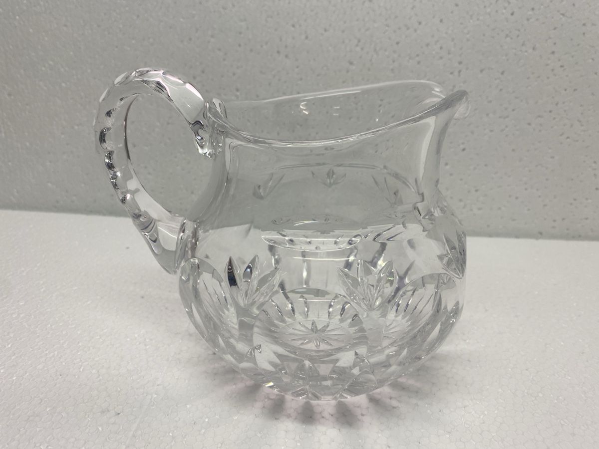 Caraffe: Glaskrug Kristall mit Schliffmuster gut erhalten – Usato da sursee venduto da trilli-tralli 6