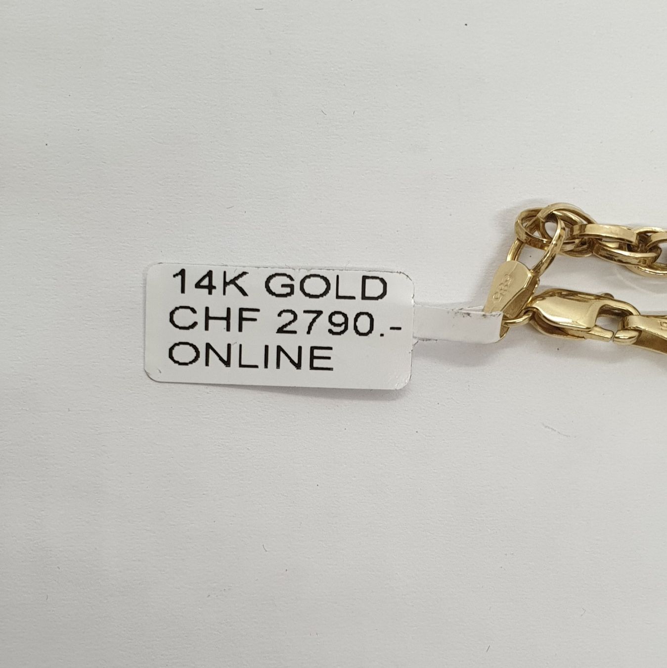 Catenine: Echt 14K Gold Collier – Usato da Luzern venduto da luzerngoldhaus 1