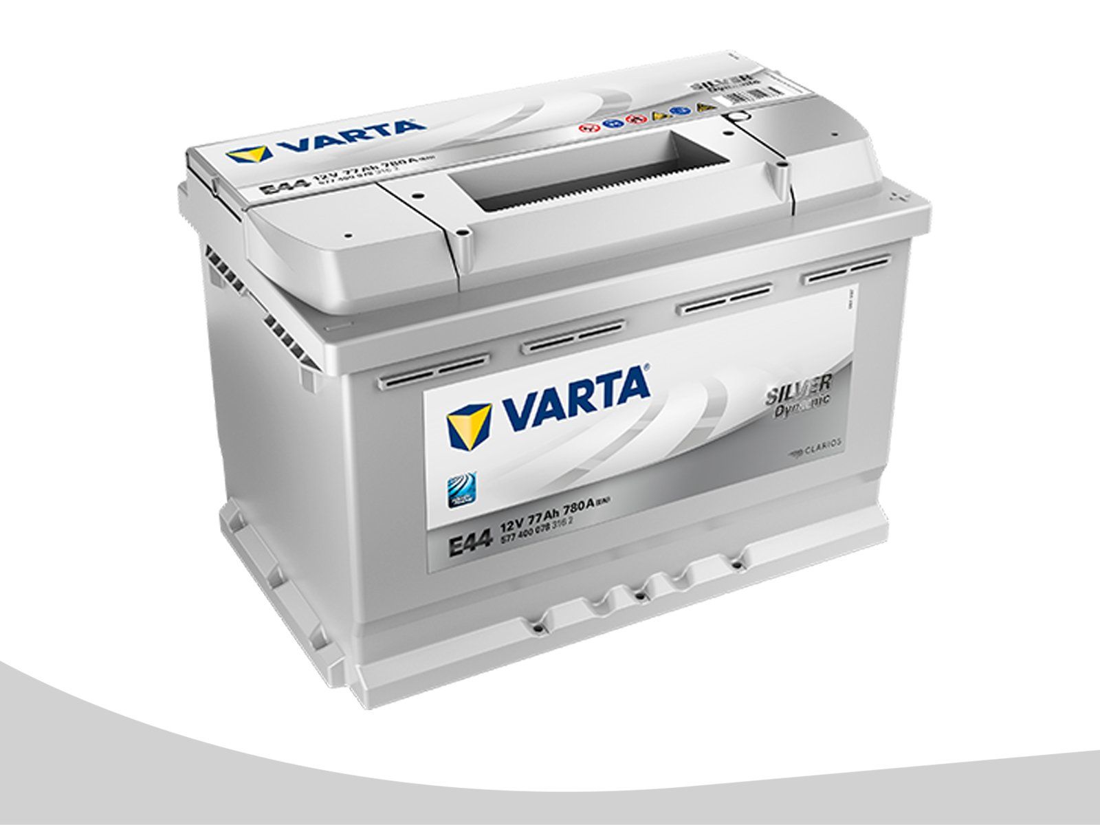 Varta Batterie: Varta Silver Dynamic E44 Batterie 12V 77Ah 780A – Nuovo (secondo la descrizione) da Rümlang venduto da CarpartsPromoNr1