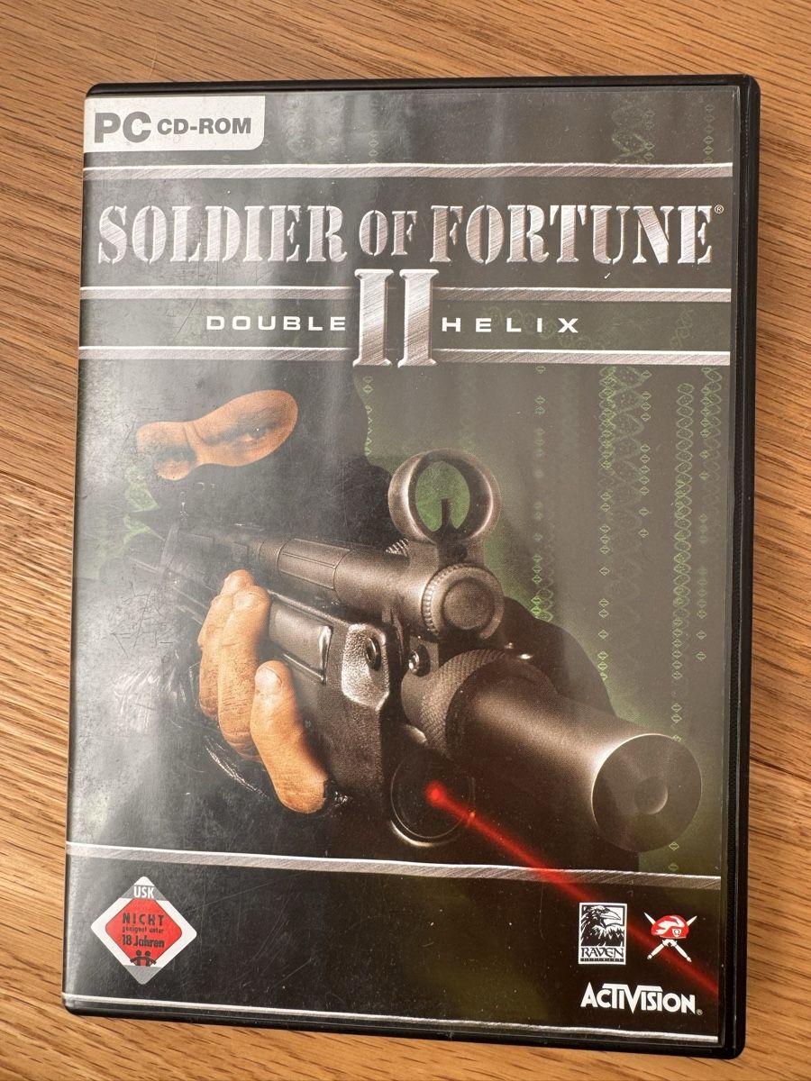 Soldier of Fortune II - Double Helix PC CD-Rom, Top Zustand (Gebraucht ...