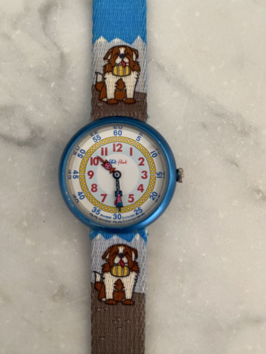 Flik Flak Montres: Flik Flak Kinderuhr Bernhardiner – D'occasion à Zürich par RSK8006 1