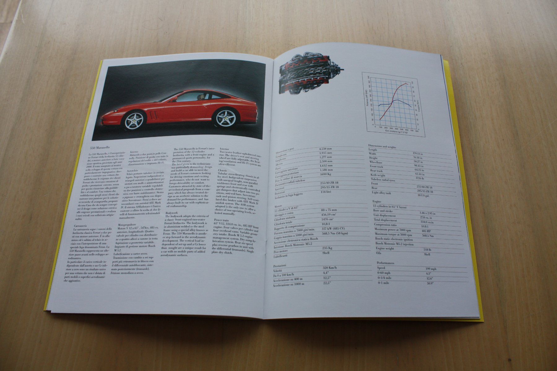 Ferrari Documenti: Ferrari - la Ferrari - Broschüre 1999 – Usato da Wikon venduto da erwin400 6