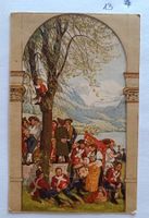 Alte Ansichtskarte Bundesfeier 1918 gelaufen
